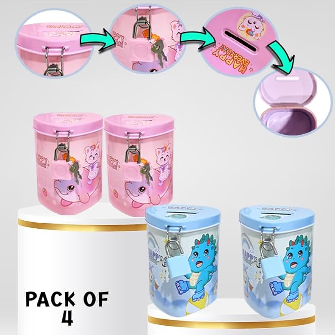 Mini Metal Money Box