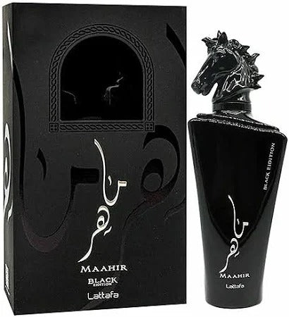 Lattafa Imported Long Lasting Luxury Perfumes Maahir Black Refreshing