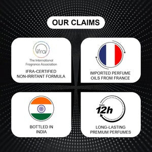 Lattafa Imported Long Lasting Luxury Perfumes Maahir Black Refreshing