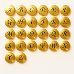 Name Initial Diamond Cut Slider Bracelet | All Letters Available