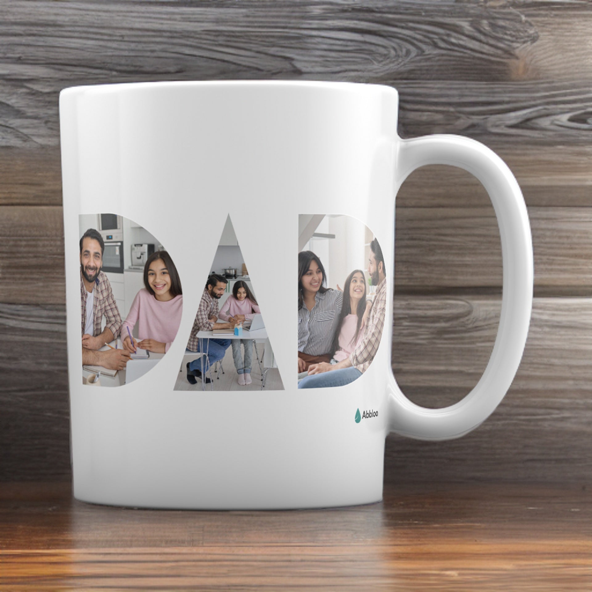 Love You Dad Personalised Mug