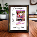 Biodata Photo Frame