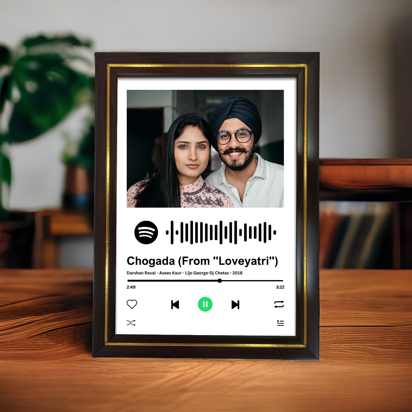 Spotify Photo Frame