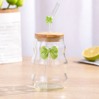 Ribbed Water Juice Coffee Tumbler Party Pink Yellow Blue Purple Bowknot