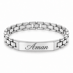 Dazzle Name Engrave Bracelet