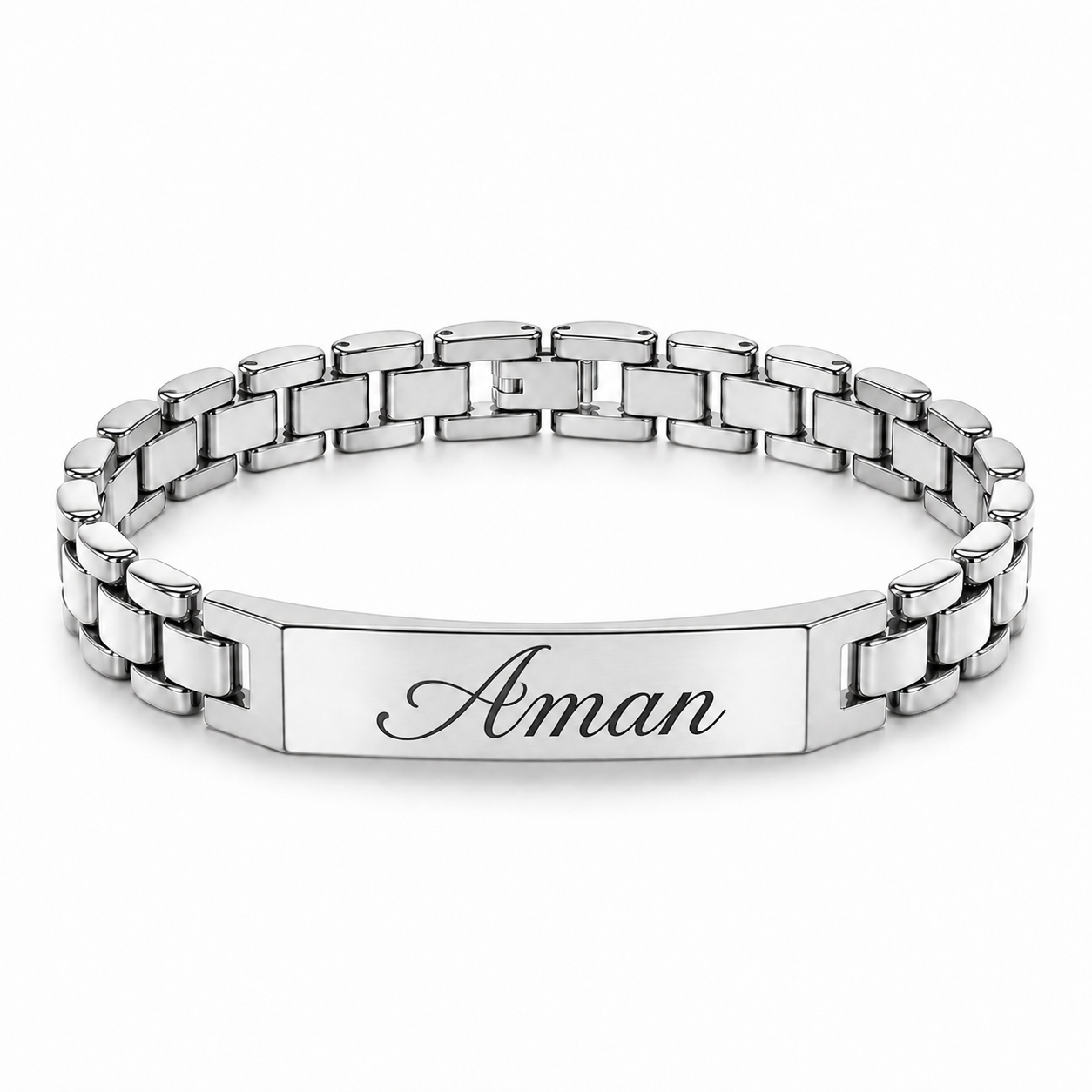 Dazzle Name Engrave Bracelet