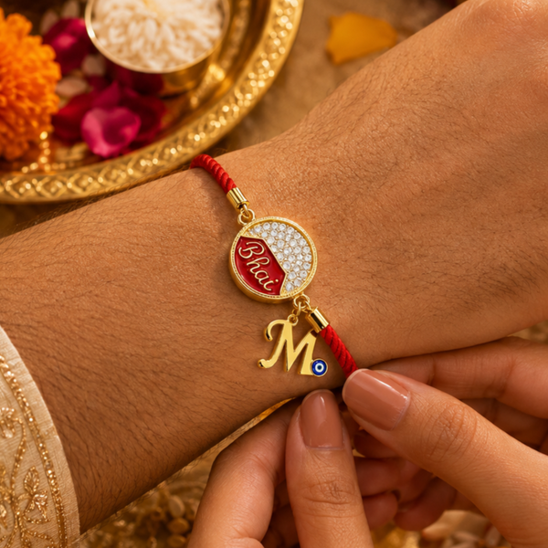 Bhai Nazar Initial Bracelet