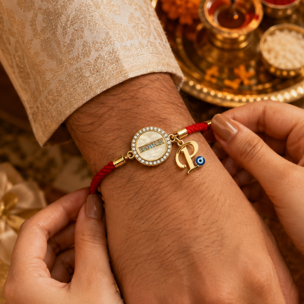 Brother Initial Rakhi