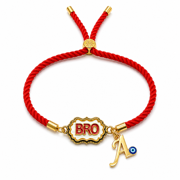 BroShield Initial Bracelet