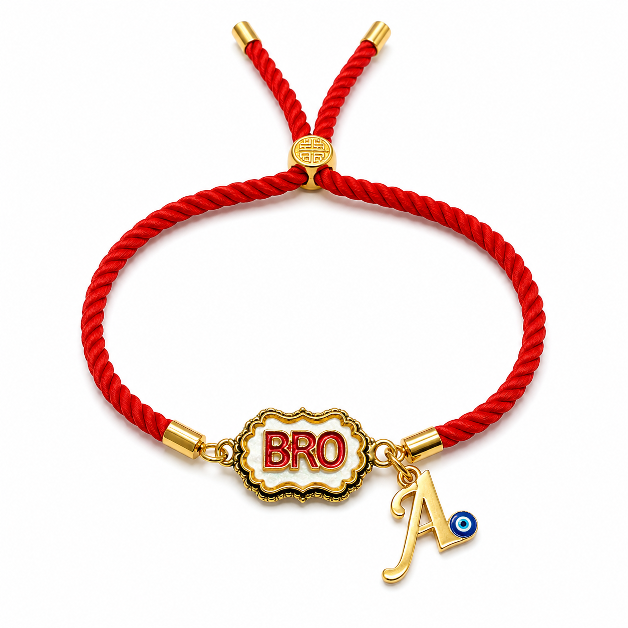 BroShield Initial Bracelet