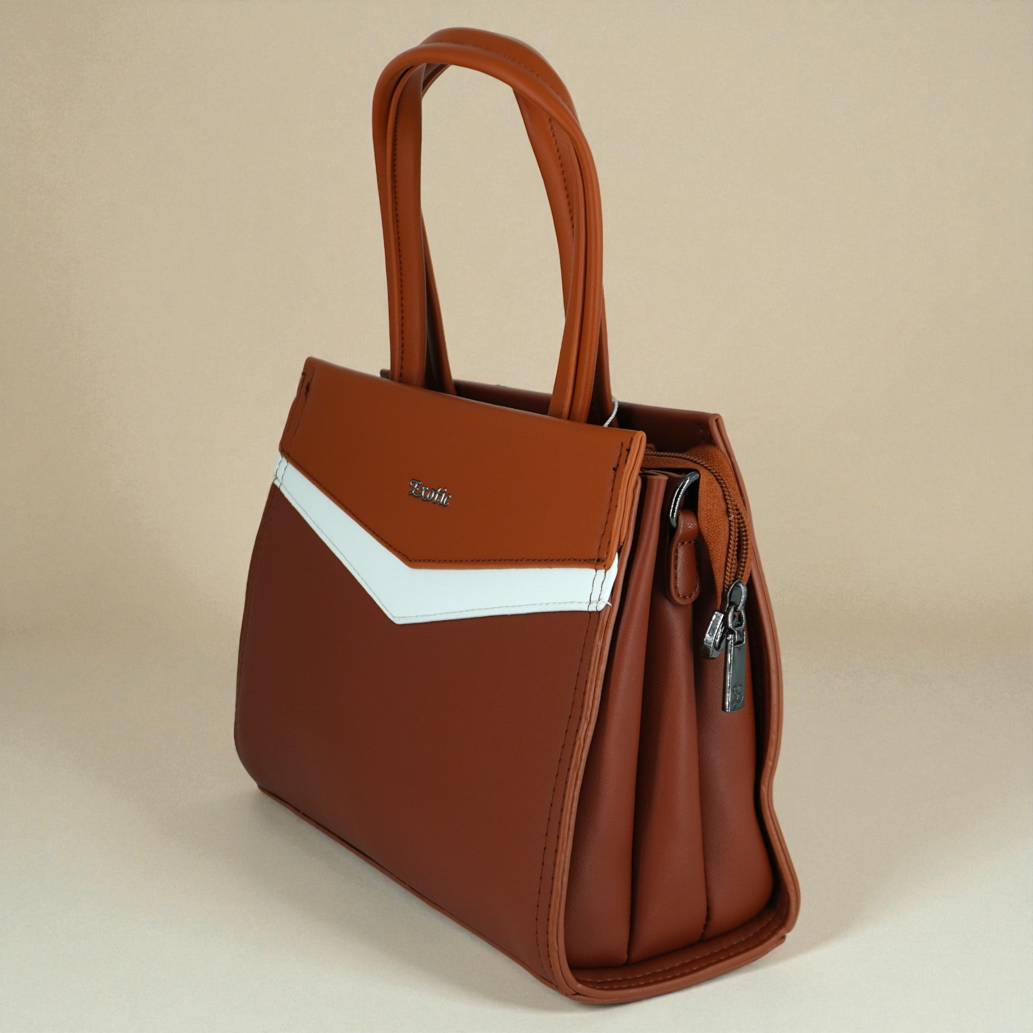 EXOTIC® Scarf wrapped handle bag