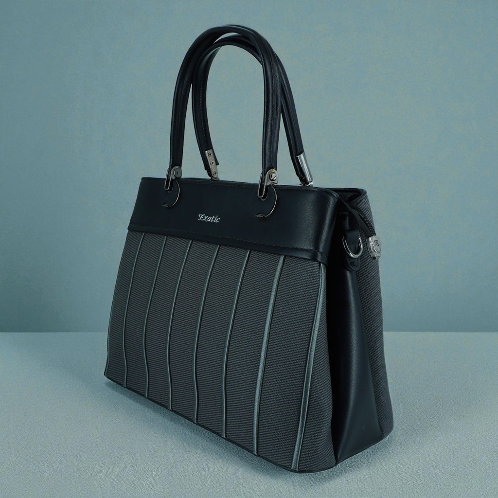 EXOTIC® Black PU Leather Women Handbags