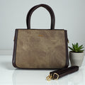 Exotic Premium -Strap Women’s Handbag Brown Shade