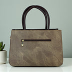Exotic Premium -Strap Women’s Handbag Brown Shade