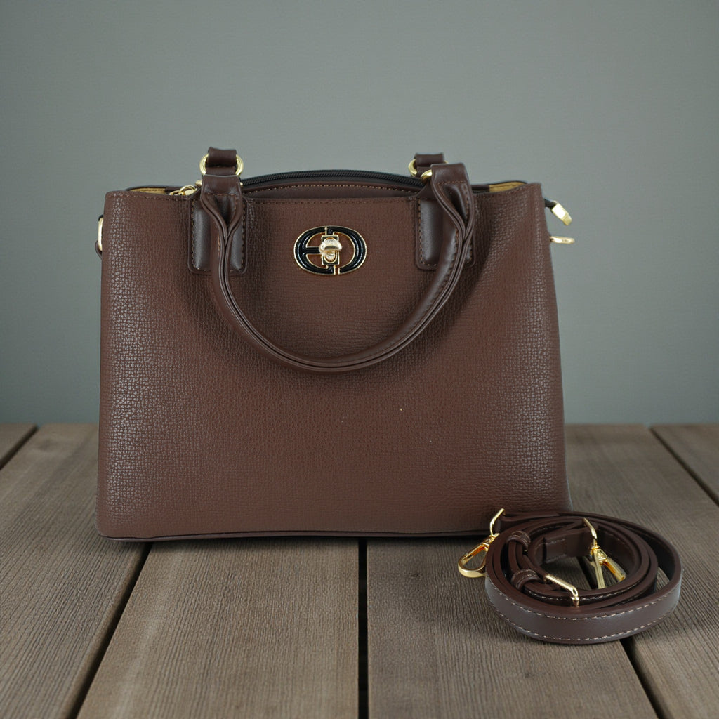 HIGH TOUCH Leather Catalan Women's Handbag