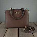 HIGH TOUCH Leather Catalan Women's Handbag