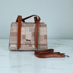 Jute Style Handbag For Lady