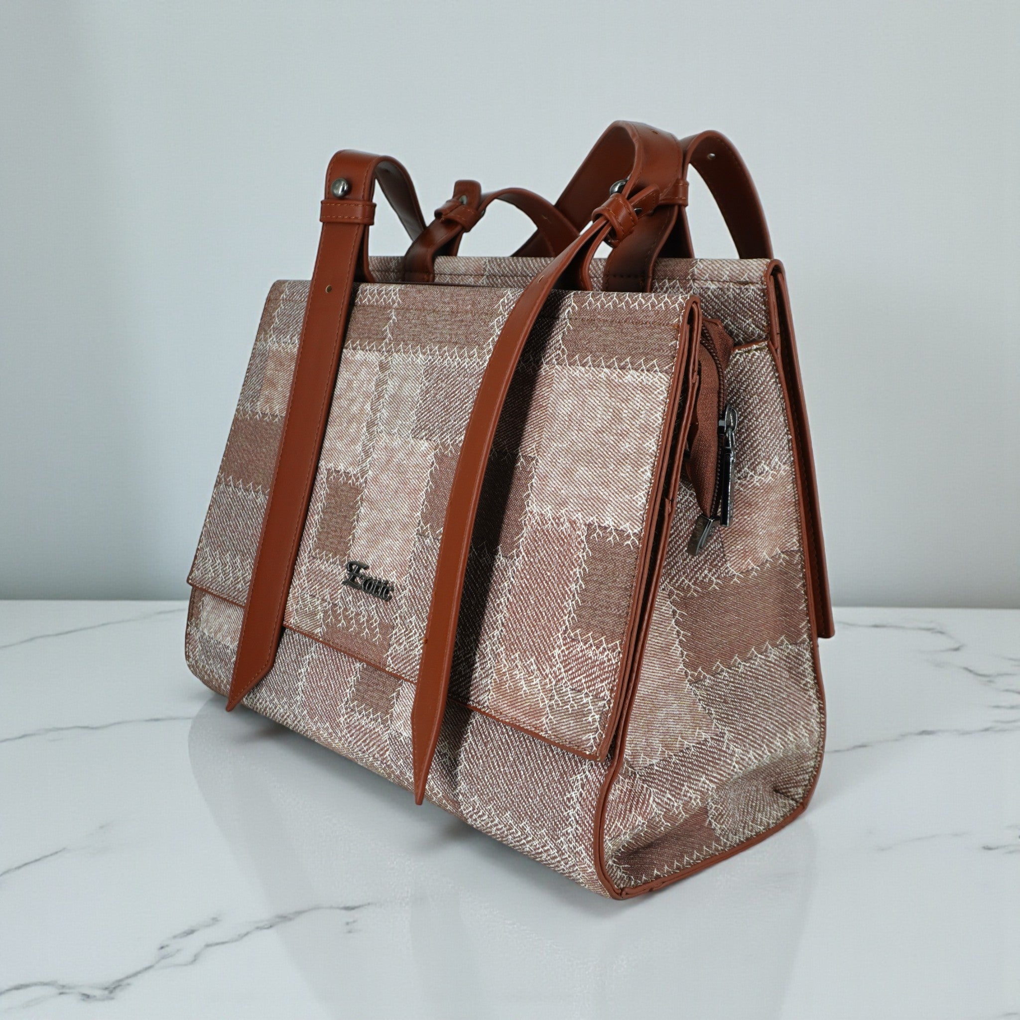 Jute Style Handbag For Lady