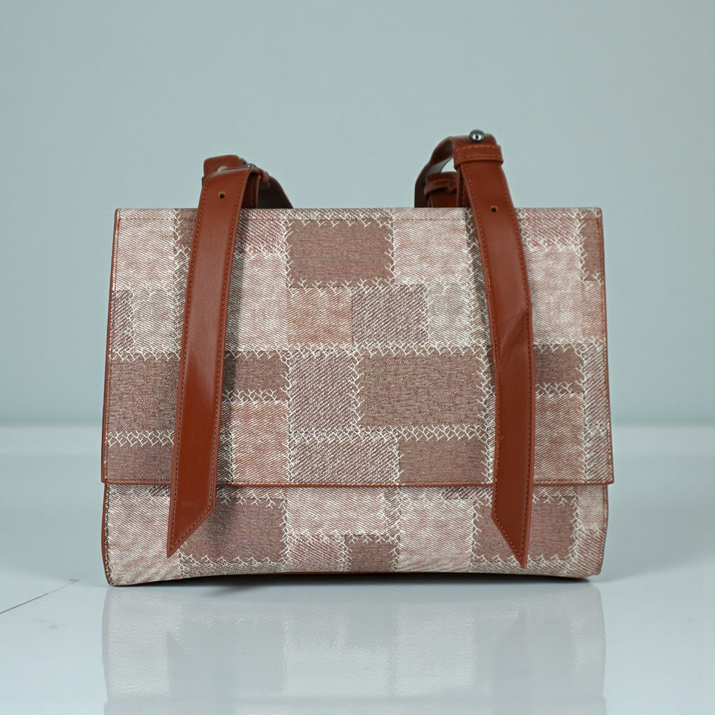 Jute Style Handbag For Lady