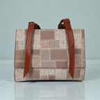 Jute Style Handbag For Lady