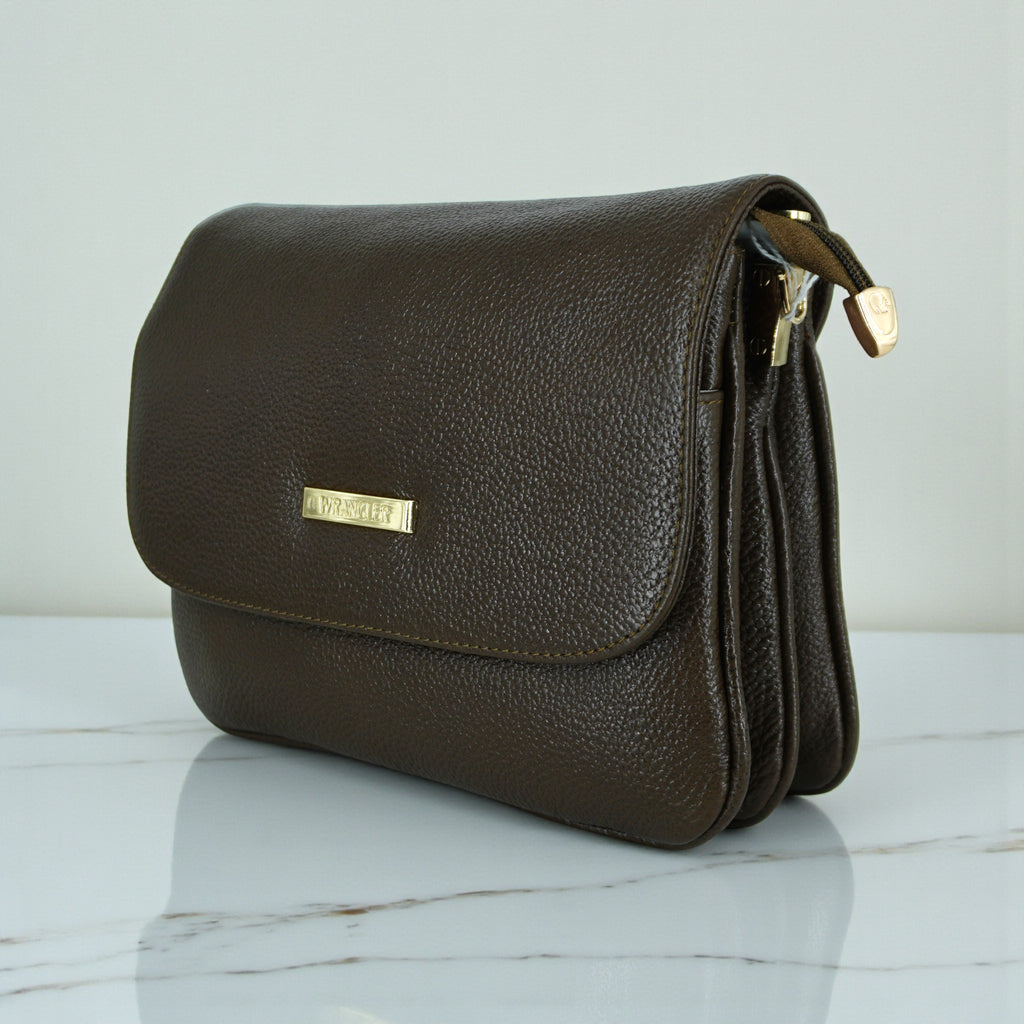 Teakwood Leather Women Structured Sling Bag