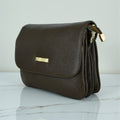 Teakwood Leather Women Structured Sling Bag