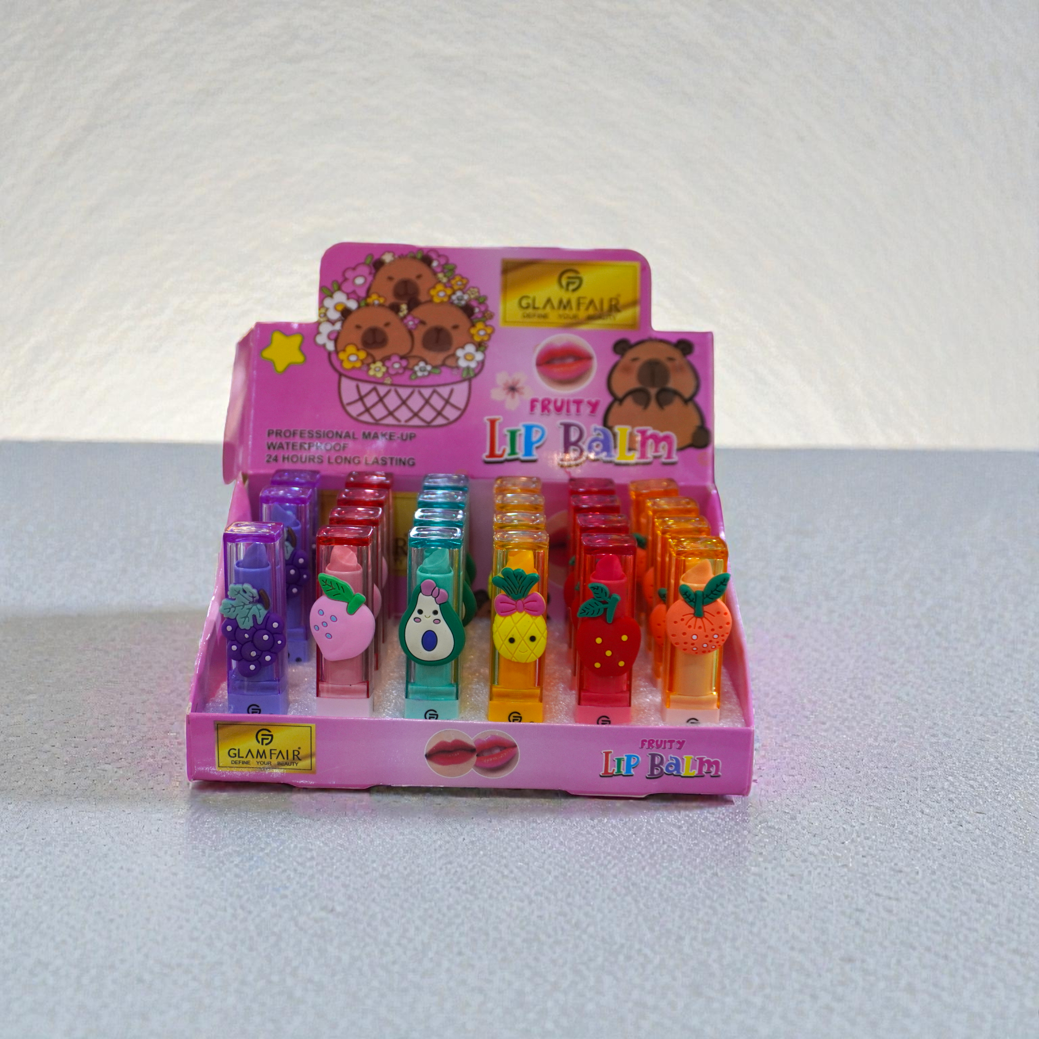 Fresh Fruits Moisturizing bottle Lip Balm