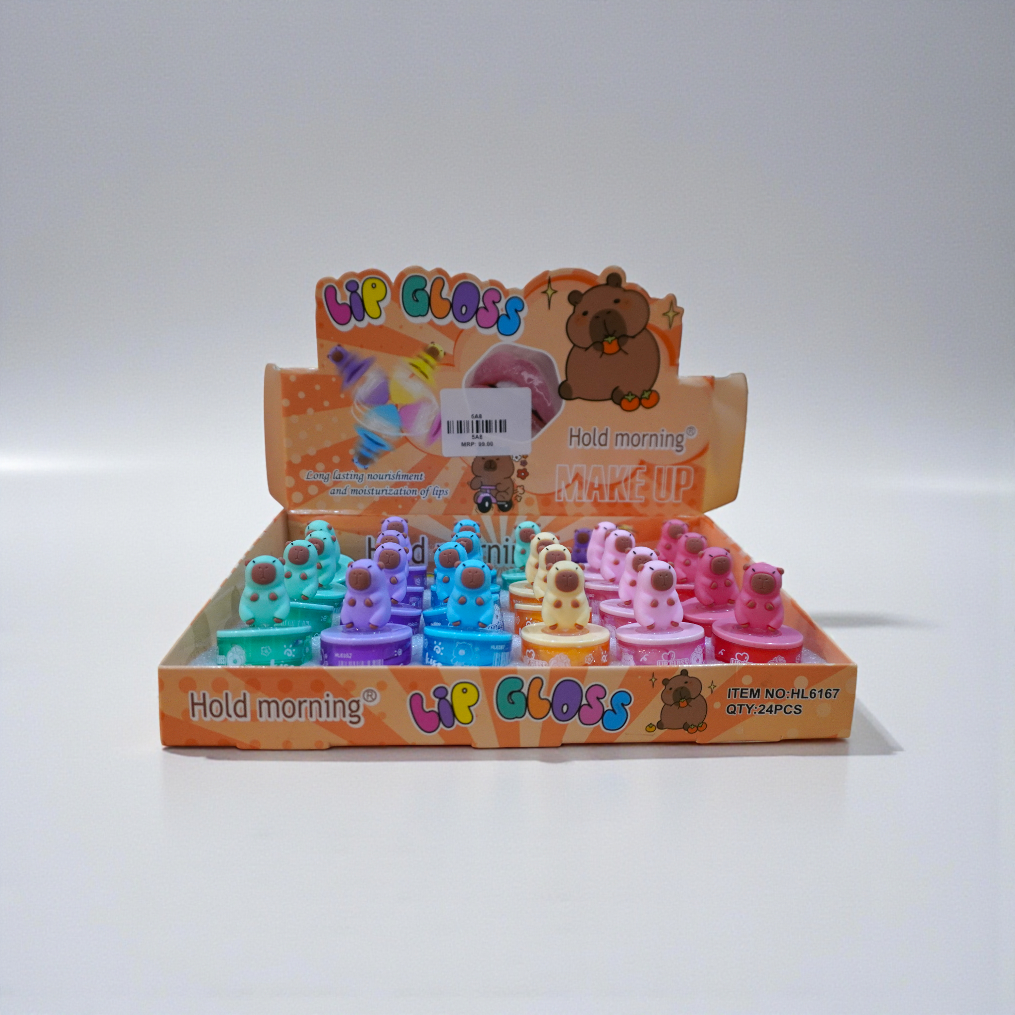 Chibi Capybara Lip Gloss