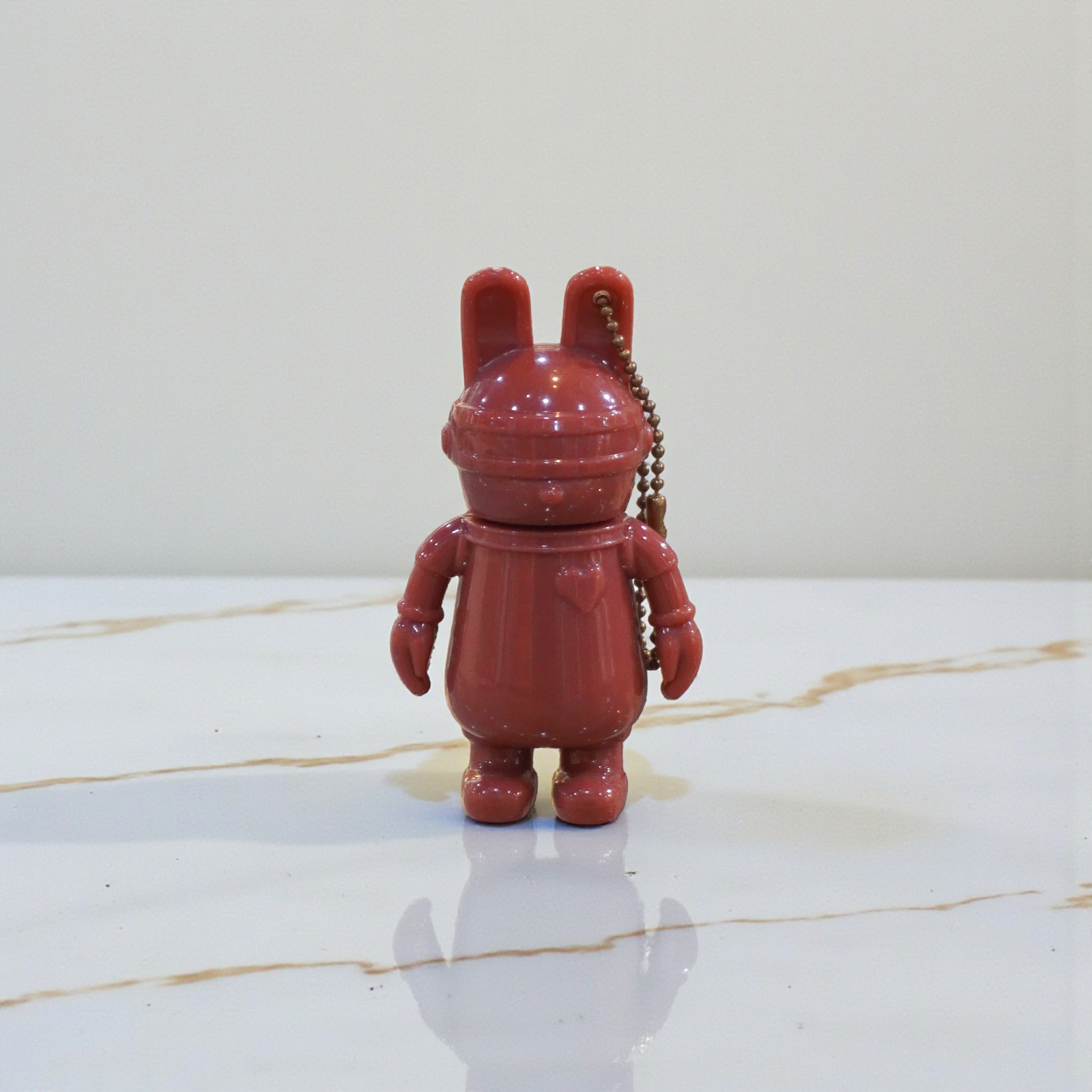 Lip Gloss Mini Bunny Lipstick with Charm Chain