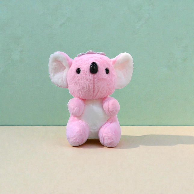Plush Koala Stuffed Animal, Grey and White, Soft 24cm