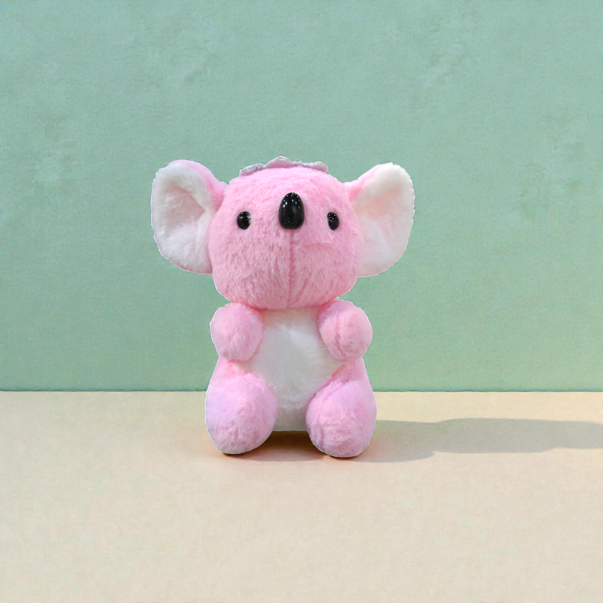 Plush Koala Stuffed Animal, Grey and White, Soft 24cm