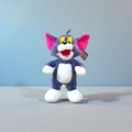 Tom & Jerry Cat Plush Soft Toy for Kids/Grey - Brown