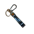Royal Enfield Keychain with Golden Line