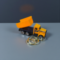 JCB Keychain Metal Key Chain for Bag Charm, Car Keyring 4