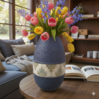Metal Flower Vase