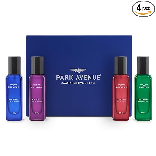 Park Avenue Luxury Perfume Gift Set for Men, 4x20 ml