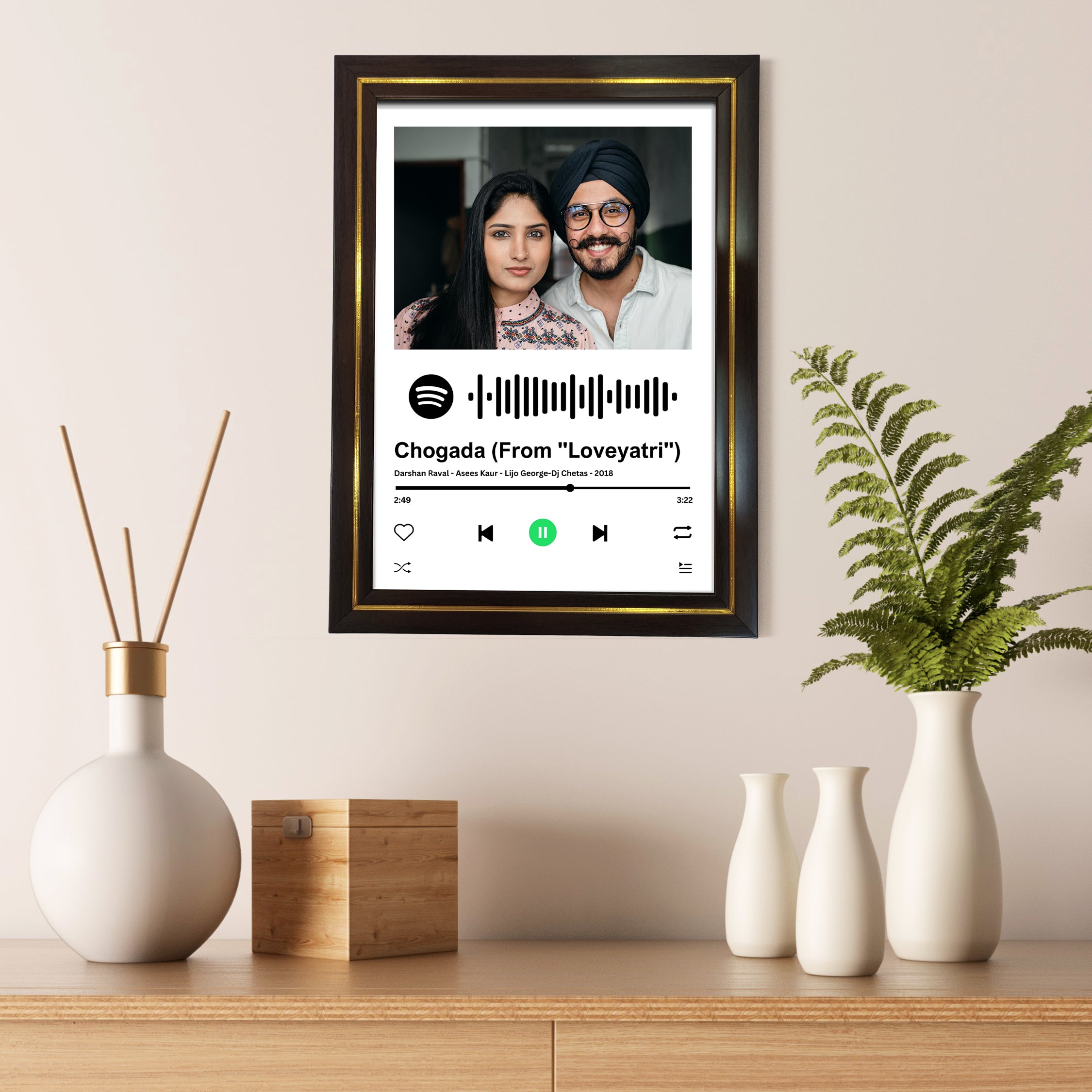 Spotify Photo Frame