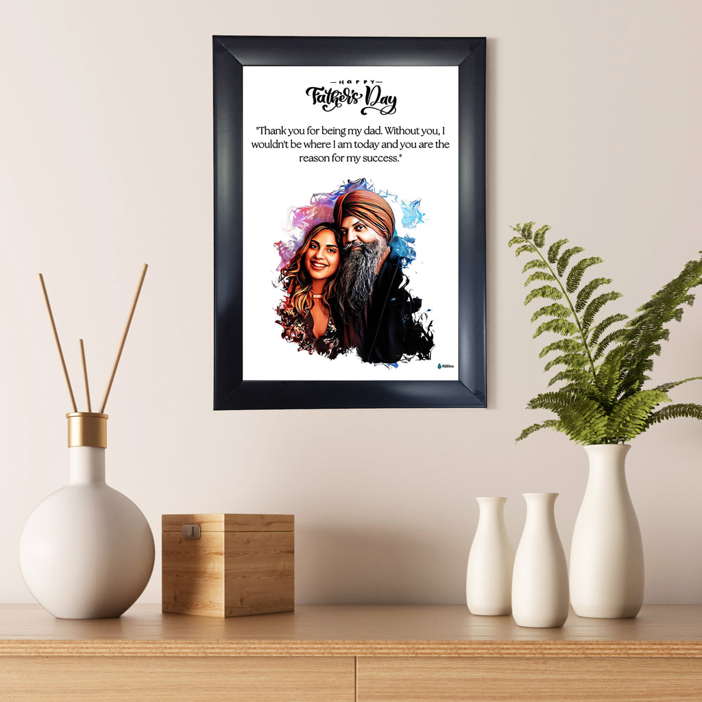 Happy Father's Day Frame