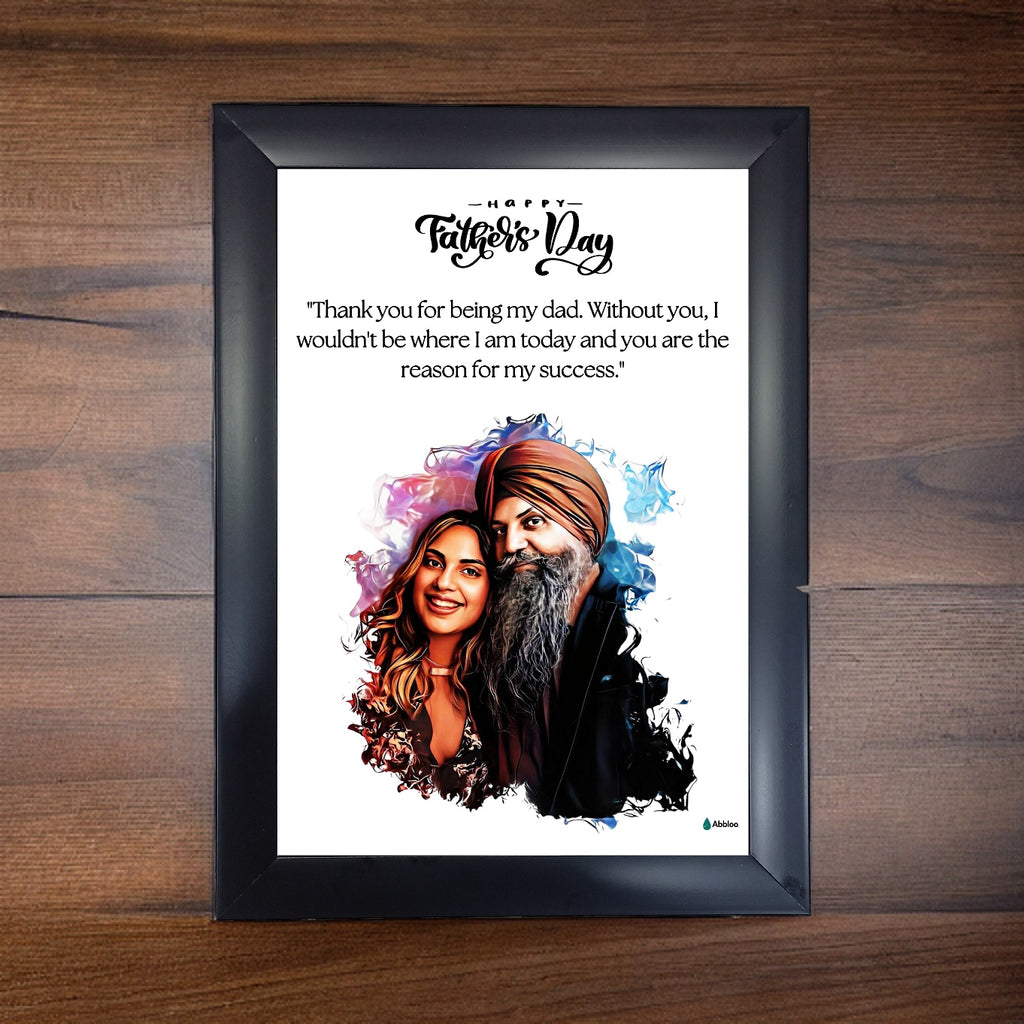 Happy Father's Day Frame