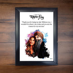 Happy Father's Day Frame