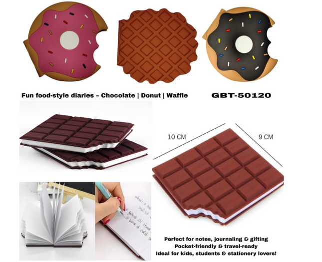 Chocolate , Donut  Notebook