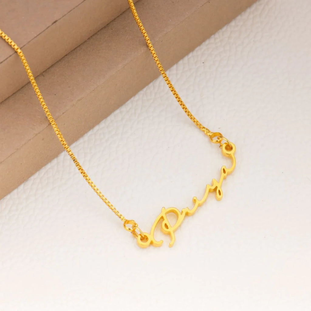 Personalised Signature Name Necklace