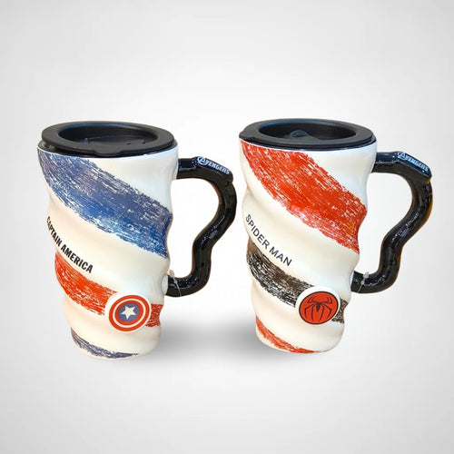 Marvel Avengers Ceramic Travel Mug with Lid – Hero Collection