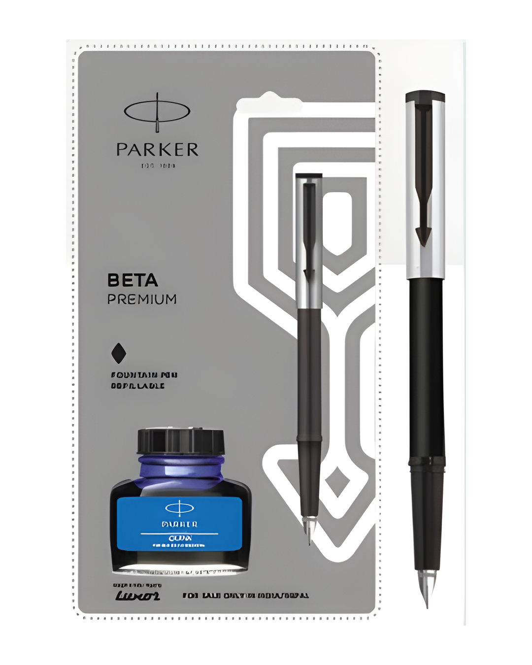 Parker Beta Premium Fountain + Ink Bottle