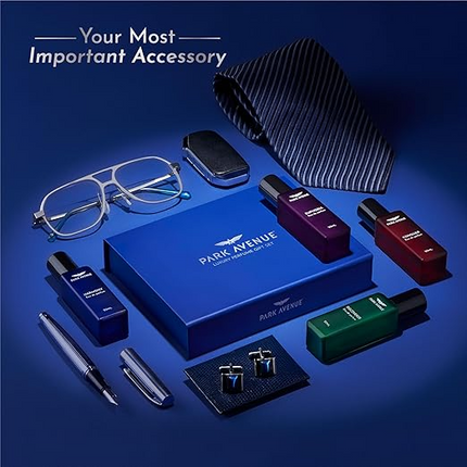 Park Avenue Luxury Perfume Gift Set for Men, 4x20 ml