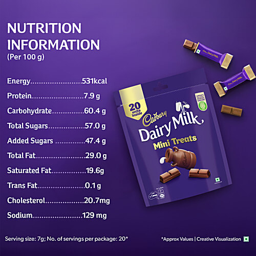 Cadbury Dairy Milk Mini Treats Small Chocolate Pack