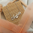 Personalised Bottom Heart Name Necklace