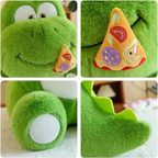 Pizza Eating Dinosaur Plushie 30cm