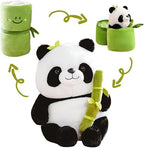 Cute Panda Plush with Bamboo Soft Toy 35cm