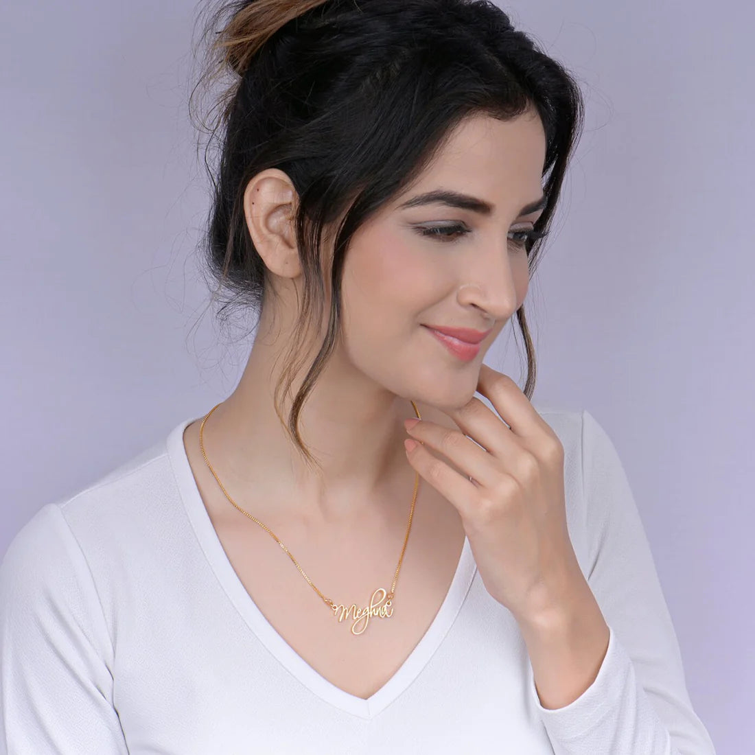 Personalised Cursive Name Necklace